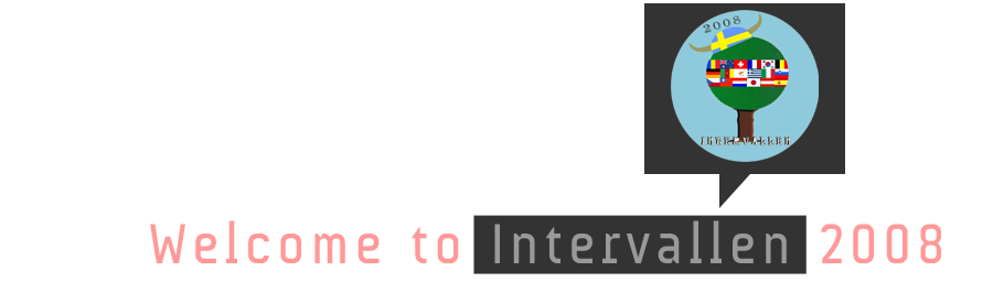Intervallen Logo / Välkommen till Intervallen 2008